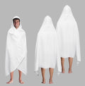 COTTON CRAFT Hooded Bath Towel for Adults – 2 Pack 100% Cotton Bath Sheet by COTTONCRAFT