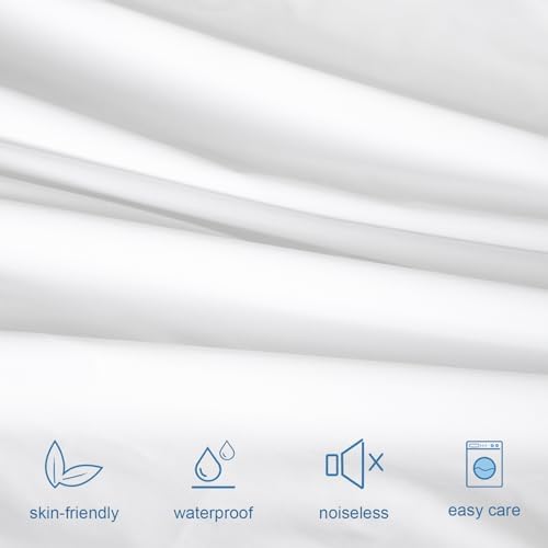 Twin Extra Long Mattress Protector Waterproof Pad Cover, 2 Pack - Image 4