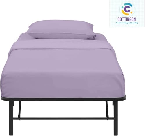 Cottingon 4 PC Cot Sheet Set 30"X75", Egyptian Cotton - Image 3
