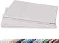 California Design Den 600 TC Set of 2 Standard Pillowcases, Pale Lavender by CaliforniaDesignDen