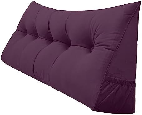 Peachwell Handmade Headboard Pillow-King Size Wedge Support Large Bolster by PEACHWELL