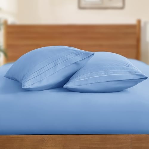 Horbaunal Microfiber Pillowcases Queen Size, 2 Pack - Image 4