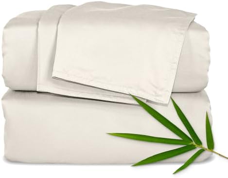 Pure Bamboo Twin Sheets, Genuine 100% Organic Viscose Derived from Bamboo Bed by PureBamboo