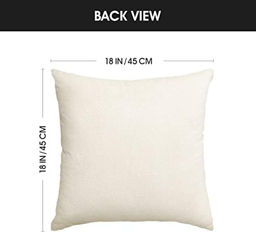 AVOIN colorlife Poppy Flowers Chinoiserie Fall Throw Pillow Cover, 18 x 18 Inch - Image 6