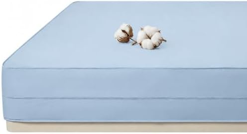 FAUNNA 100% Cotton Mattress Encasement Bed Bug Dust Mite Cover, Twin XL 16 by FAUNNA