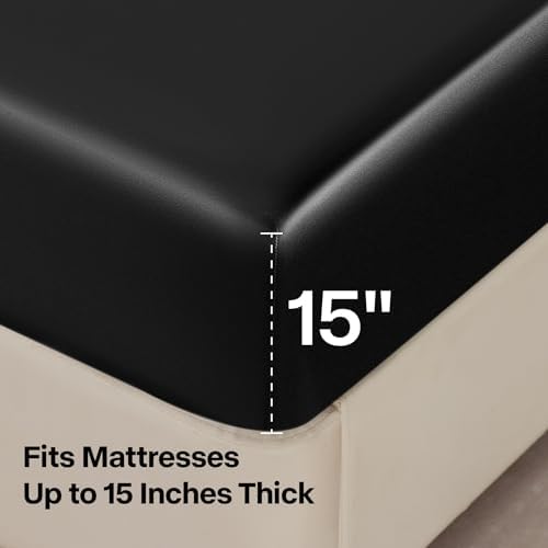 BEDELITE Satin Sheets Twin XL Size Bed Set, 3 Pieces - Image 6