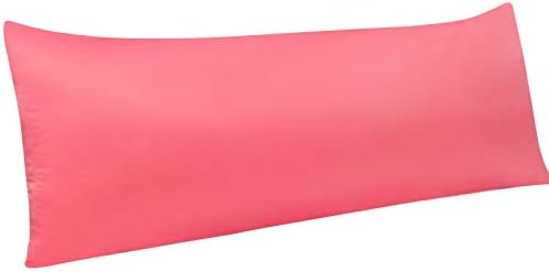NTBAY Body Satin Pillowcase, Coral Pink by NTBAY