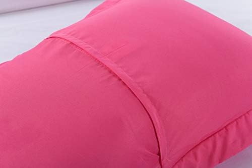 MarCielo 2-Piece Embroidered Pillow Shams, Decorative Microfiber Pillow Covers - Image 4