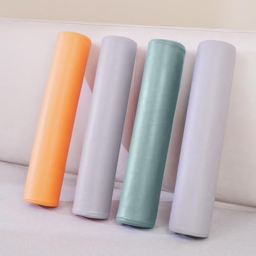2 Pack Neck Roll Pillow, High-Density Foam Cylinder Bolster Pillow - Image 3