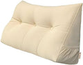 Peachwell Handmade Headboard Pillow- Triangular Wedge Support Large Bolster by PEACHWELL