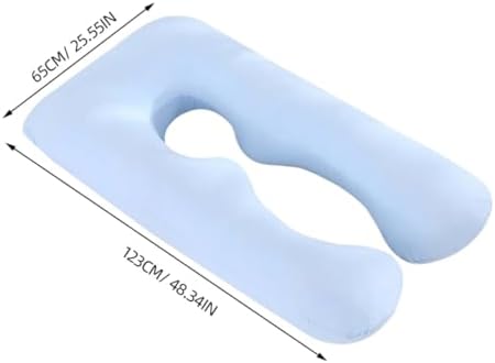 ibasenice Pregnancy Pillow Case U Shape Sleeping Pillow Cover - Image 2