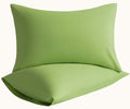 Queen Pillow Cases, 2 Pack, 20x30 in, Microfiber, Sage Green by Aerlomi