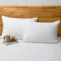CHUFFED Linen Pillowcases 2 Pack 100% Linen Standard Pillow Cases, Breathable by Chuffed