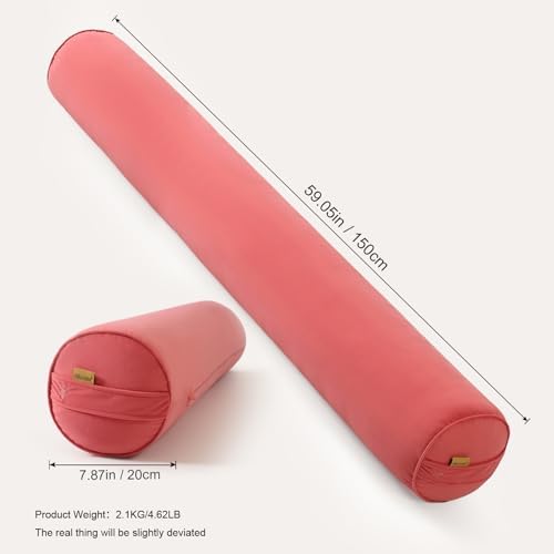 Body Pillow for Adults, Coral Peach - Image 2