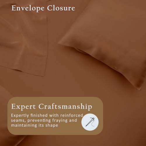 TOSMO Luxury Bamboo Viscose Pillowcase | Pillow Cases King - Image 5