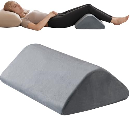 Knee Wedge Pillow 6.3'' for Post-Surgery Recovery-Leg Elevation Support for by Ganondorf