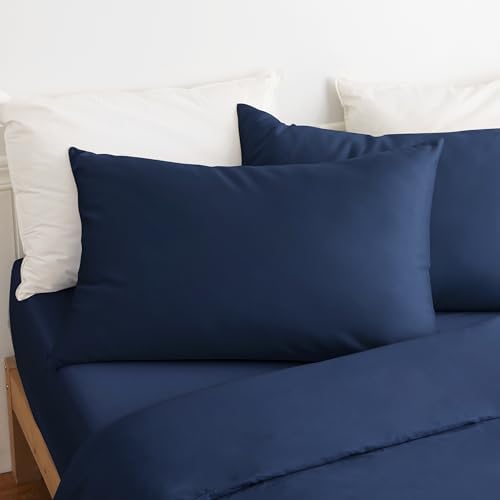 100% Cotton Zippered Pillow Protectors King Size - Image 2
