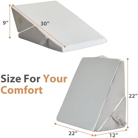 BIEEZZK Wedge Pillow, Adjustable Back Pillow - Image 6