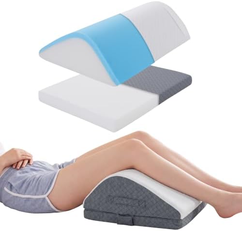 Adjustable Knee Wedge Pillow for Back Sleeping, Triangle under Knee Pillow by Unknown