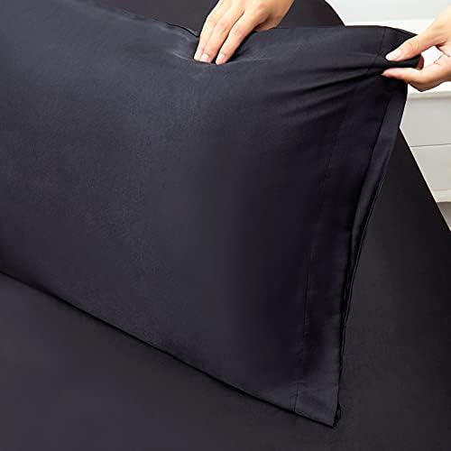 Ersmak Satin Pillowcase Standard Set of 2, Ultra Soft & Silky Satin Pillow Cases - Image 4