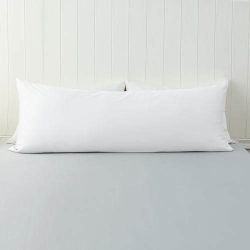 100% Cotton Zippered Body Pillow Protectors 1 Pack - Image 3