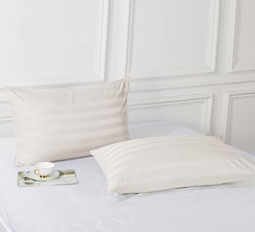 100% Egyptian Cotton King Size Pillow Protectors - Image 5