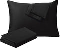 100% Egyptian Cotton King Size Pillow Protectors by ShunjieHome