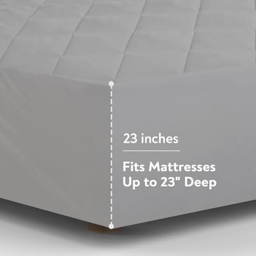 Full Mattress Pad, Soft Quilted Air Mattress Topper Full - Image 5