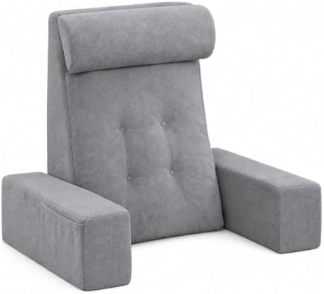 Reading Pillow for Sitting Up in Bed Backrest Pillow by TANYOO
