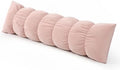 Pat. Pend. Full Body Pillow for Adults, 59 Inch, Soft Pastel Pink by Ailuteie