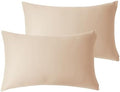100% Cotton Zippered Pillow Protectors Queen Size by ShunjieHome