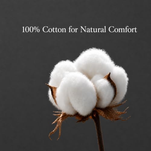 100% Cotton Mattress Topper Twin Size, Plush Pillow Top Mattress Topper - Image 5