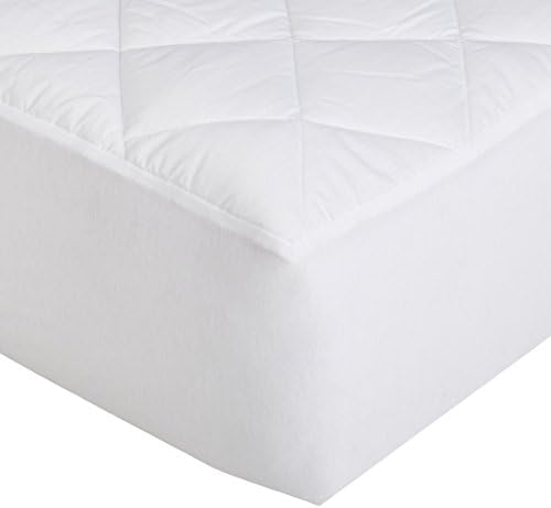 Amazon Basics Hypoallergenic Quilted Breathable Mattress Topper Pad - Image 4