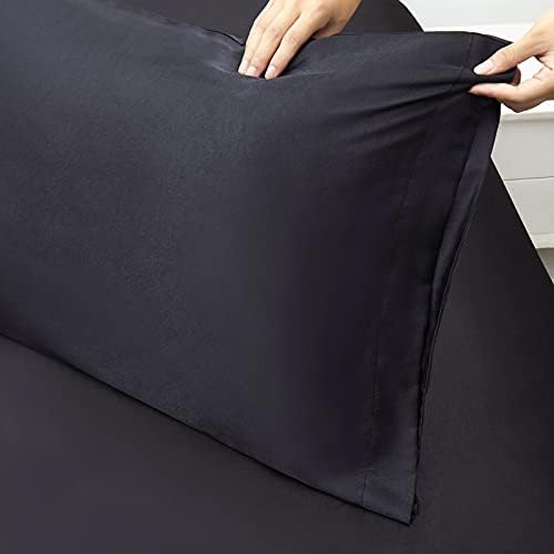 Ersmak Satin Pillowcase Standard Set of 4, Ultra Soft & Silky Satin Pillow Cases - Image 3