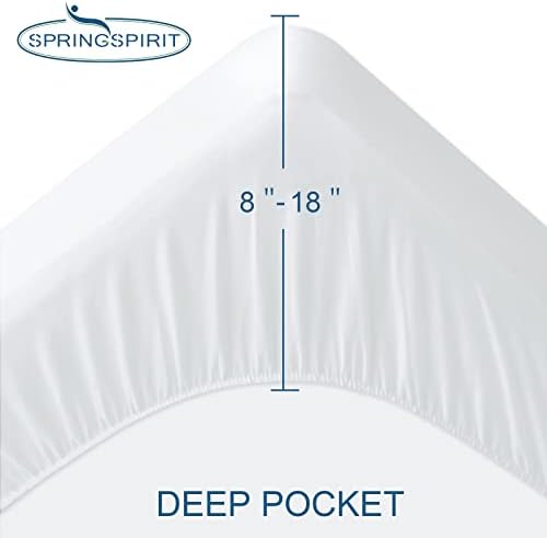 King Size Mattress Protector Waterproof, Absorbent Fitted Sheet - Image 3