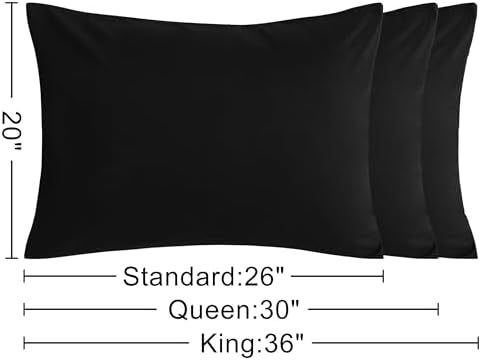 NTBAY Cotton Standard Pillowcases - Image 2