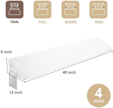 IFNOW Twin Size Bed Wedge Pillow - Image 7