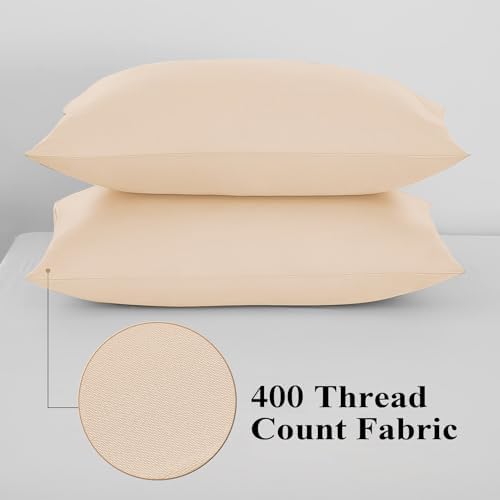 100% Egyptian Cotton King Size Pillow Protectors - Image 5