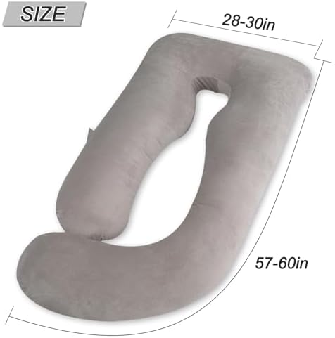 60 Inch Pregnancy Pillows for Sleeping - Image 3