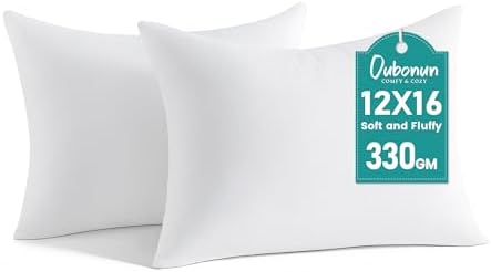 Oubonun 12 x 16 Throw Pillow Inserts by Oubonun