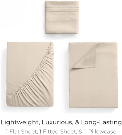 Mellanni Iconic 3-Piece, Ultra Soft Sheet Set - Image 3