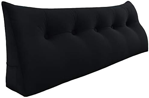 Bed Wedge Headboard Pillow King Bedrest Reading Pillow - Image 3