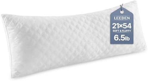 Leeden Adjustable Body Pillow 21 x 54 by LEEDEN