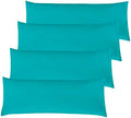 Elegant Comfort 4-PACK Solid Pillowcases 1500 Premium Hotel Quality Microfiber by ELEGANTCOMFORT