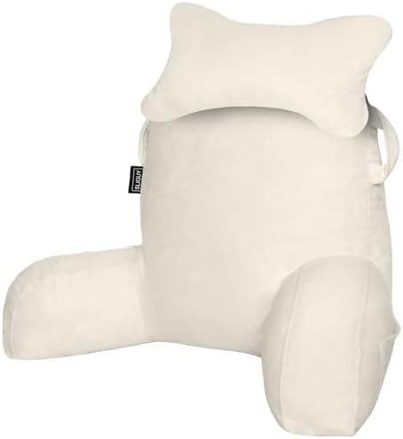 SLIGUY Reading Pillow for Sitting in Bed Couch Adult, Back Pillow by SLIGUY