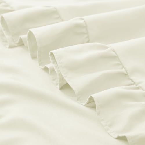 KKJIAF 2 Pack Ruffle Pillow Cases 24x24 Inches - Image 7
