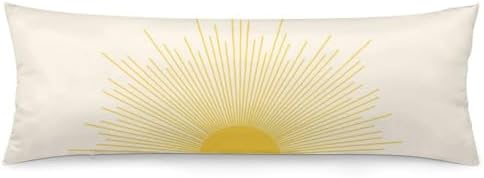 Sun Sunset Sunrise Body Pillow Cover Pillowcase by Unknown