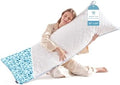 YZ HOME Long Body Pillow for Adults, Firm Body Pillow Shredded Memory Foam by YZHOME