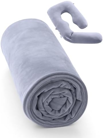 Momcozy Velvet Pregnancy Pillow Cover by Momcozy