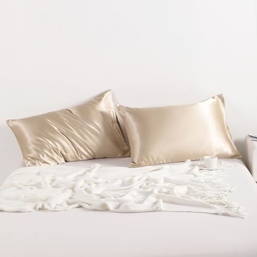 NTBAY Standard Satin Pillowcases - Image 2
